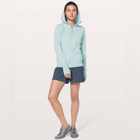 Lululemon Full Zip Scuba Size 6 In Heathered Frosty - Picture 2 of 9